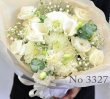 画像5: Bouqet White & Green  花材はおまかせ〜季節のお花で上品に仕上げます〜 (5)